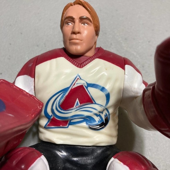 NHL ACTION FIGURE Patrick Roy ~ Home Decor Office Game Room Man Cave Sports Bar - Picture 2 of 9